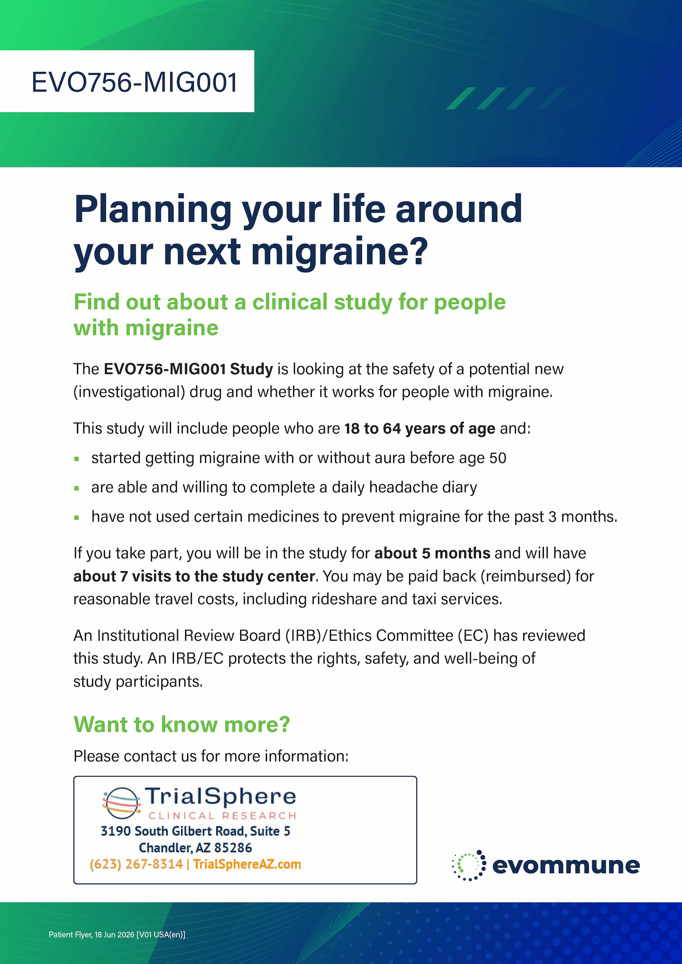 trialsphere-clinical-research-migraine-prevention-study
